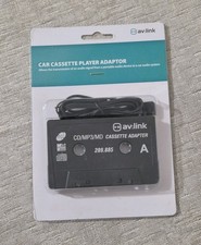 Car Cassette Player Adaptor CD MD MP3 Tape Converter 3.5mm Aux Jack Adapter