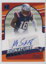 2021 Panini Donruss Signature Marks Matt Slater Matthew Slater #SM10 Auto 0rd2