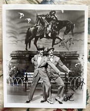 Fred Astaire & Gene Kelly Signed 8x10 Photo. The Two Greats Together. Excellent 