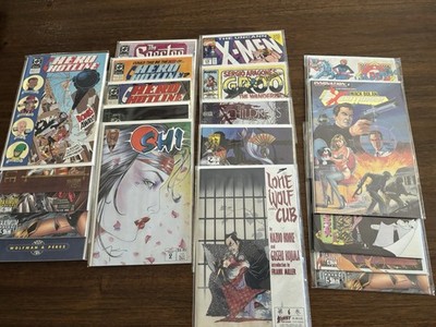 20 Comics Bagged Boarded Lone Wolf Groo X-Men Shi More