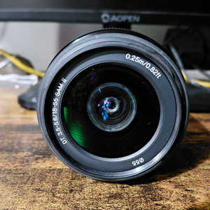 Sony DT 18-55mm f/3.5-5.6 SAM II Zoom Lens Sony AMount AF/MF SAL18552