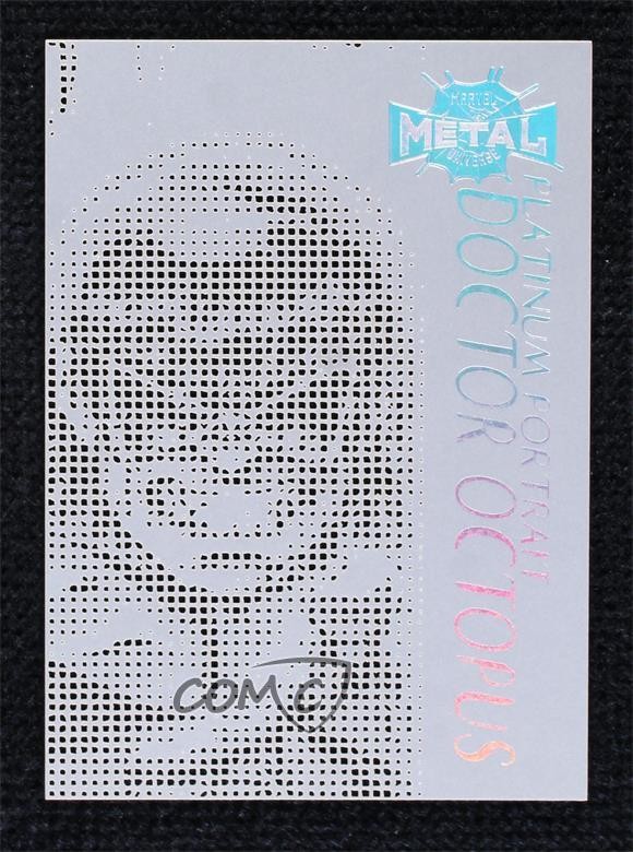 2022 Marvel Metal Universe Spider-Man Platinum Portraits Dr Octopus Doctor 1cc7