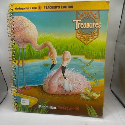 Treasures Kindergarten Unit 1 Teachers Book Macmillan/McGraw-Hill Hardcover 2007