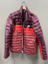 Nike Red  Burgundy Jacket Men Medium Excellent Condition