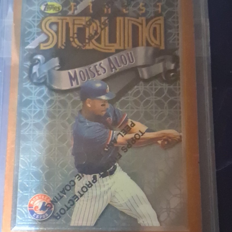 Moises Alou (Expos) - 1996 Finest #250