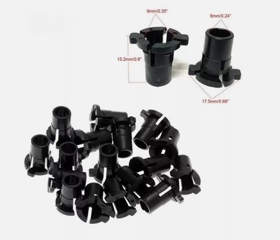 20x Halter Hauptscheinwerfer für BMW E30 E34 E24 E32 Gelenkbuchse 63121378369