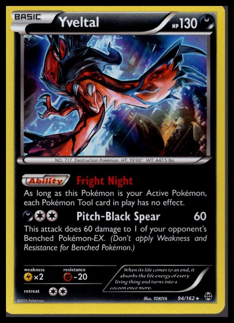 XY - BREAKthrough #94/162 Yveltal Holo