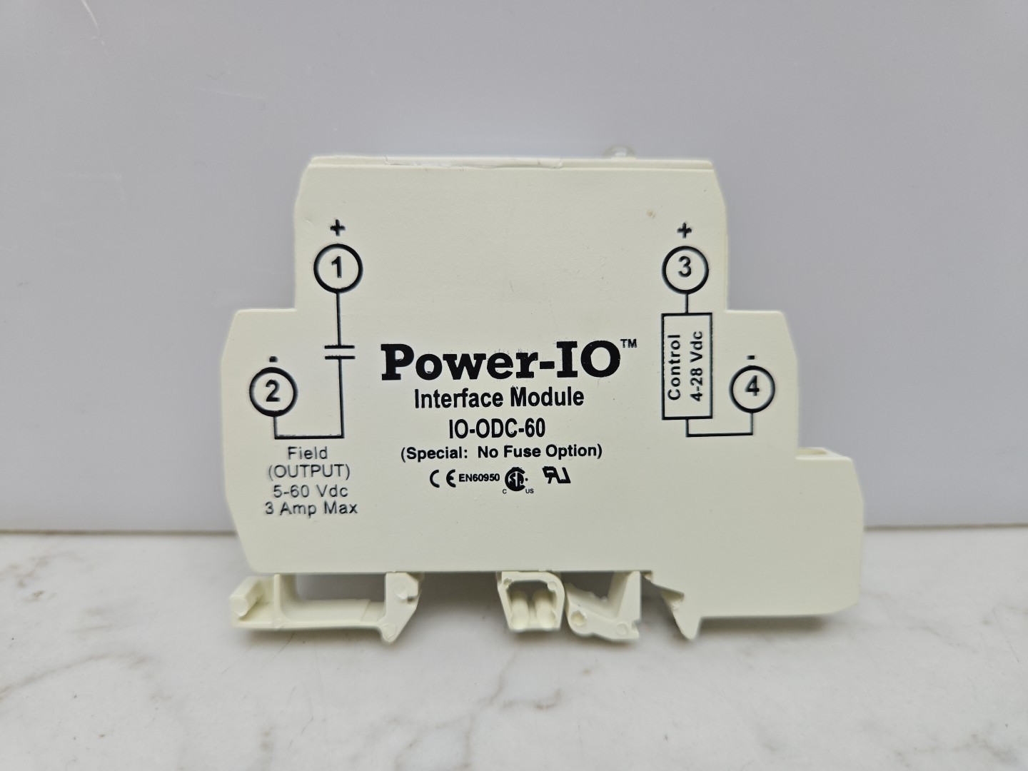 5 Pack Power-IO Interface Module IO-ODC-60 Field 5-60 Vdc 3A Control 4-28 Vdc