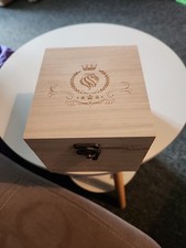 Brand New In Wooden Box. Vintage Whiskey Glass. Great Gift.