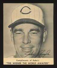 1959 Kahn's Wieners Johnny Temple