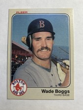 1983 Fleer Wade Boggs HOF RC