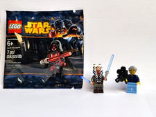 3x Lego Star Wars Figur Darth Revan SW0547, Ahsoka Tano SW0759, George Lucas