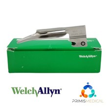 Welch Allyn 68061 Fiber Optic Laryngoscope Blade Miller Size 1 Green Standard