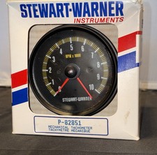 New Stewart Warner Mechanical Tachometer Model P-82851