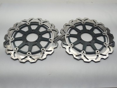 99-07 Suzuki Hayabusa GSX1300R Tarazon Wave Front Left Right Brake Rotor Pair