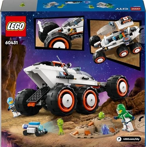 LEGO City Planetary Rover & Alien 60431 311 piezas 2 minifiguras robot espaci... - Imagen 2 de 4