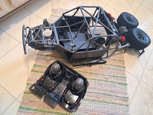 UDR Parts Lot TRAXXAS 1/7 Unlimited Desert Racer Used Chassis Frame Cage Tires