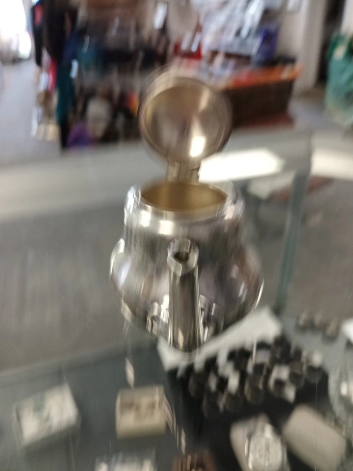 Tetera CHRISTOFLE FRANCESA GRANDE PLATEADA Foto 3 de 4