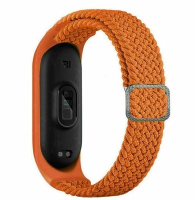 Ersatz Armband für Xiaomi Mi Band 3 4 5 6 7 Nylon Fitness Sport Geflochten  