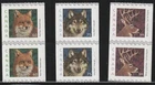 Canada 2000 -  #1878 to #1881,  Wildlife Definitives,  coil pairs, MNH