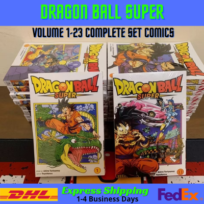 Dragon Ball Super English Manga Volume 1-23 Complete Set Comics
