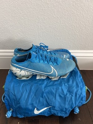 Nike Mercurial Vapor 13 Club Turf Soccer Cleats Blue/White Men\'s 10.5 Nike Mercurial Vapor XIII Elite FG - Blue Hero/White  main image 2