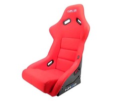 Nrg Innovations Frp-300rd Fiber Glass Large Bucket Seat Red Cloth For 45 Point Nrg Innovations Frp-300rd Fiber Glass Large Bucket Seat Red Cloth For 45 Point
