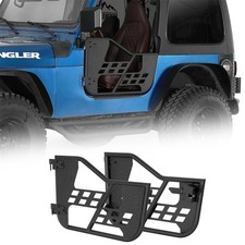 Offroad Steel Tube Half Doors Trail Door Guards Fit Jeep Wrangler Tj 1997-2006 Offroad Steel Tube Half Doors Trail Door Guards Fit Jeep Wrangler Tj 1997-2006