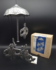 Clown Carousel of Hobos Pewter Wind Chime Car...