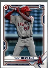 2021 Bowman 1st Edition #BFE-94 Trent Deveaux