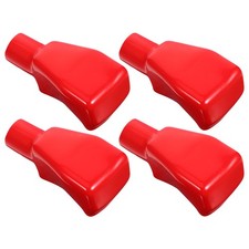 4 Pcs Batterieklemmenh&uuml;lse Batteriepolkappen Batteriepol-Schutzh&uuml;lsen