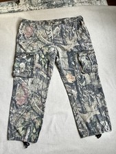 90s VTG Mossy Oak Break Up Camo Cargo Pants Mens XL 44X30 Hunting