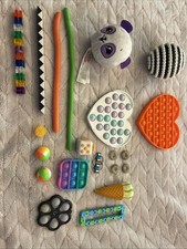 Super FUN POP IT FIDGET Set Sensory Fidget Toy 21 Pieces