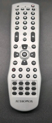 Audiovox remote control AUX DVD CBL TV