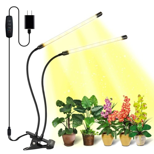 seah Grow Light Plant Light Indoor Plants Full Spectrum Clip Plant Growing La...