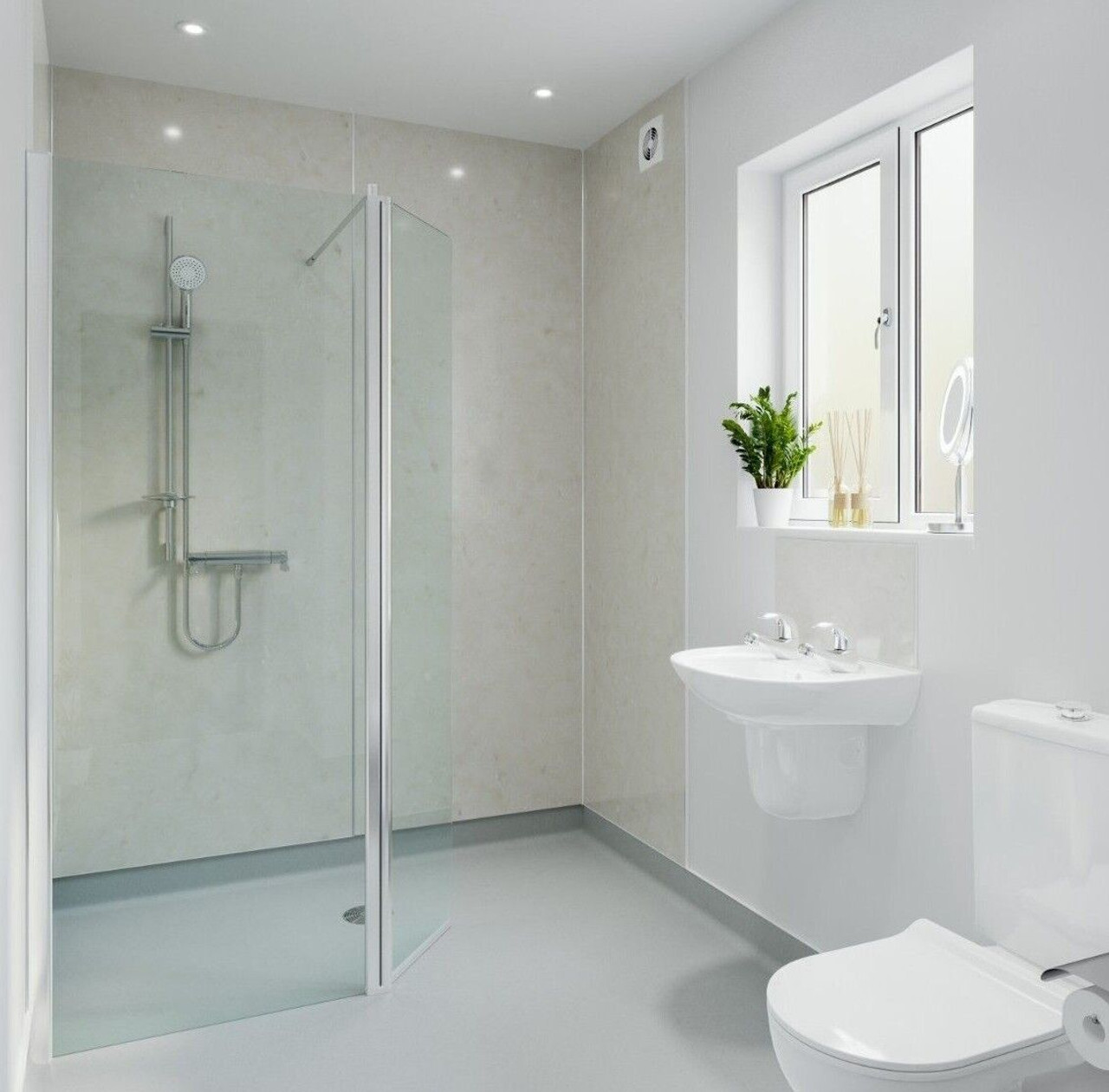 AKW Tuff Form Shower Tray Wet Room Former, Walk In Base, All Size