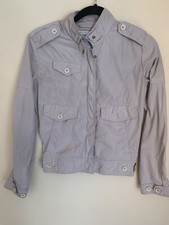 Womens Sz S Windbreaker Light Unlined Jacket EUC