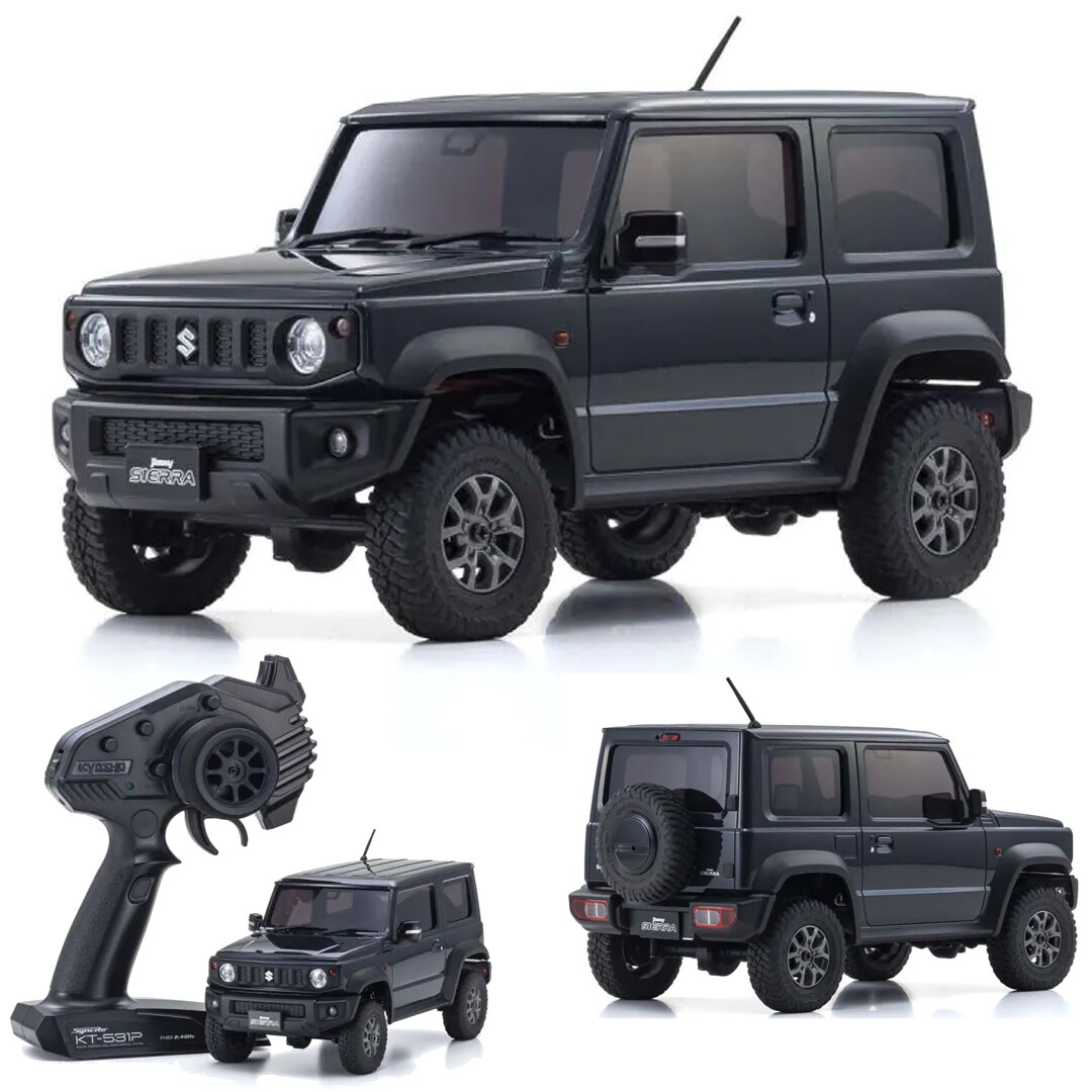 ホビーラジコン KYOSHO Mini-Z 4x4 Suzuki Jimny TS4 Kyosho 1/28 Suzuki Jimny Sierra MINI-Z 4X4 Crawler RTR, Ivory