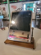 ANTIQUE SHAVING/MAKEUP MIRROR