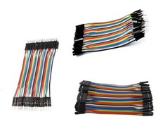 40PCS Male Female Dupont wire cables jumpers 10CM 2.54MM 1P-1P For Arduino S