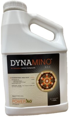 DynaMino 1 Gallon, 6-0-3 liquid fertilizer/micronutrient, NO SALES: CA