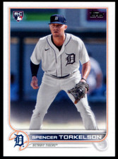 2022 Topps Series 2 Spencer Torkelson #658 Photo Variation Rookie Tigers 