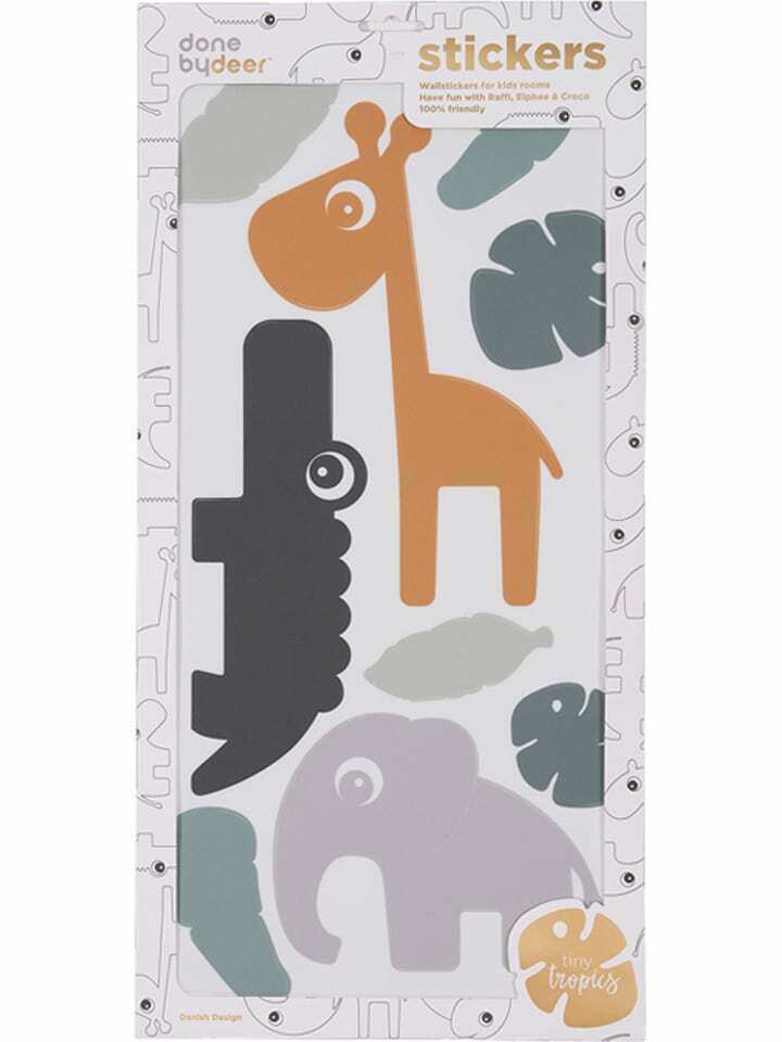 Автор Олень Вандауфклебер Стикер для стен Крошечные тропики элегантный жираф Кроко 6590₽