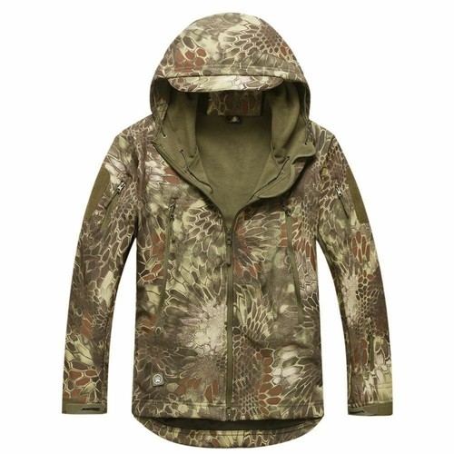 Stalker Soft Shell Waterproof & Windproof Fleece Hooded Jacket - Picture 10 of 41