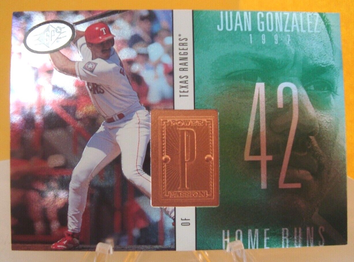 JUAN GONZALEZ baseball cards - rookie, base & inserts - *You Pick* Texas Rangers - Picture 44 of 49