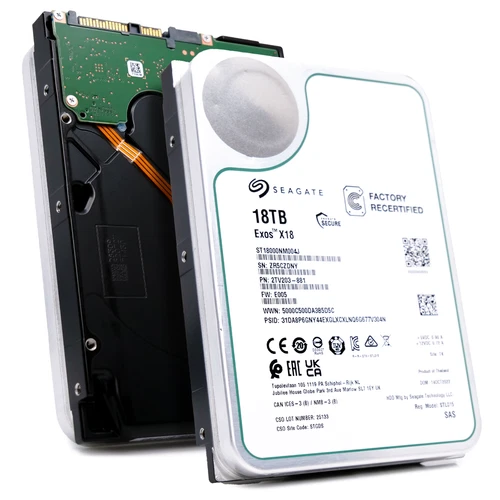 Seagate Exos X18 18TB SAS 12Gb/s 3.5" Enterprise HDD - ST18000NM004J