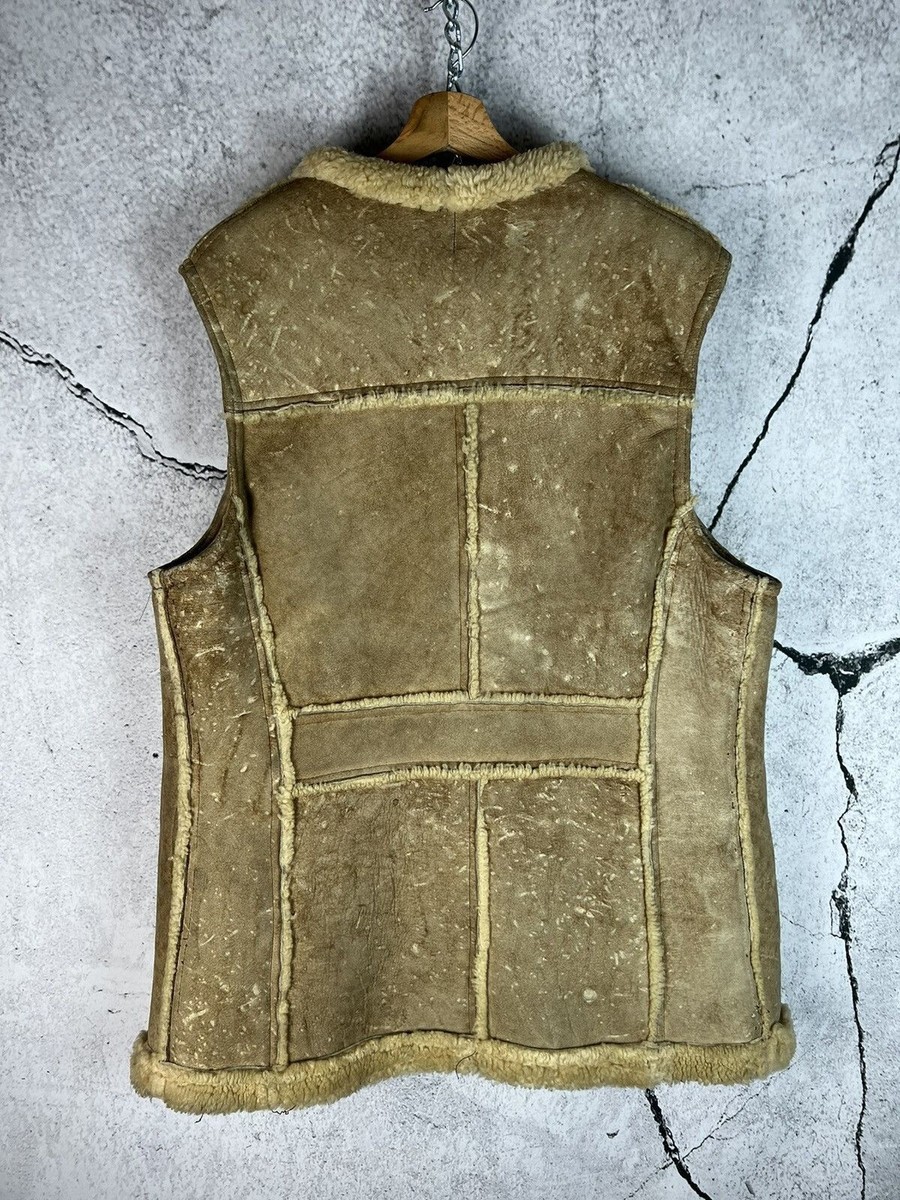 Vintage 80s Schott leather vest jacket | eBay Vintage 80s Schott leather vest jacket | eBay