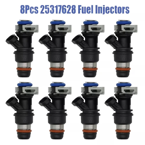 8 New Upgrade Fuel Injector for 2003 2004 2005 2006 2007 Hummer H2 6.0L 25317628 - Picture 9 of 10