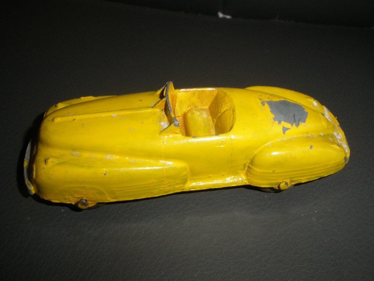 Vintage Tootsie Toy ADE USA Yellow Car (T18) | eBay