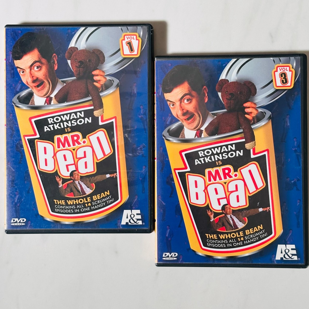 Mr. Bean - Volume 1 & 3 - DVD - Rowan Atkinson | eBay
